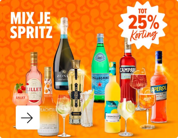 maak je spritz! tot 25% korting 
